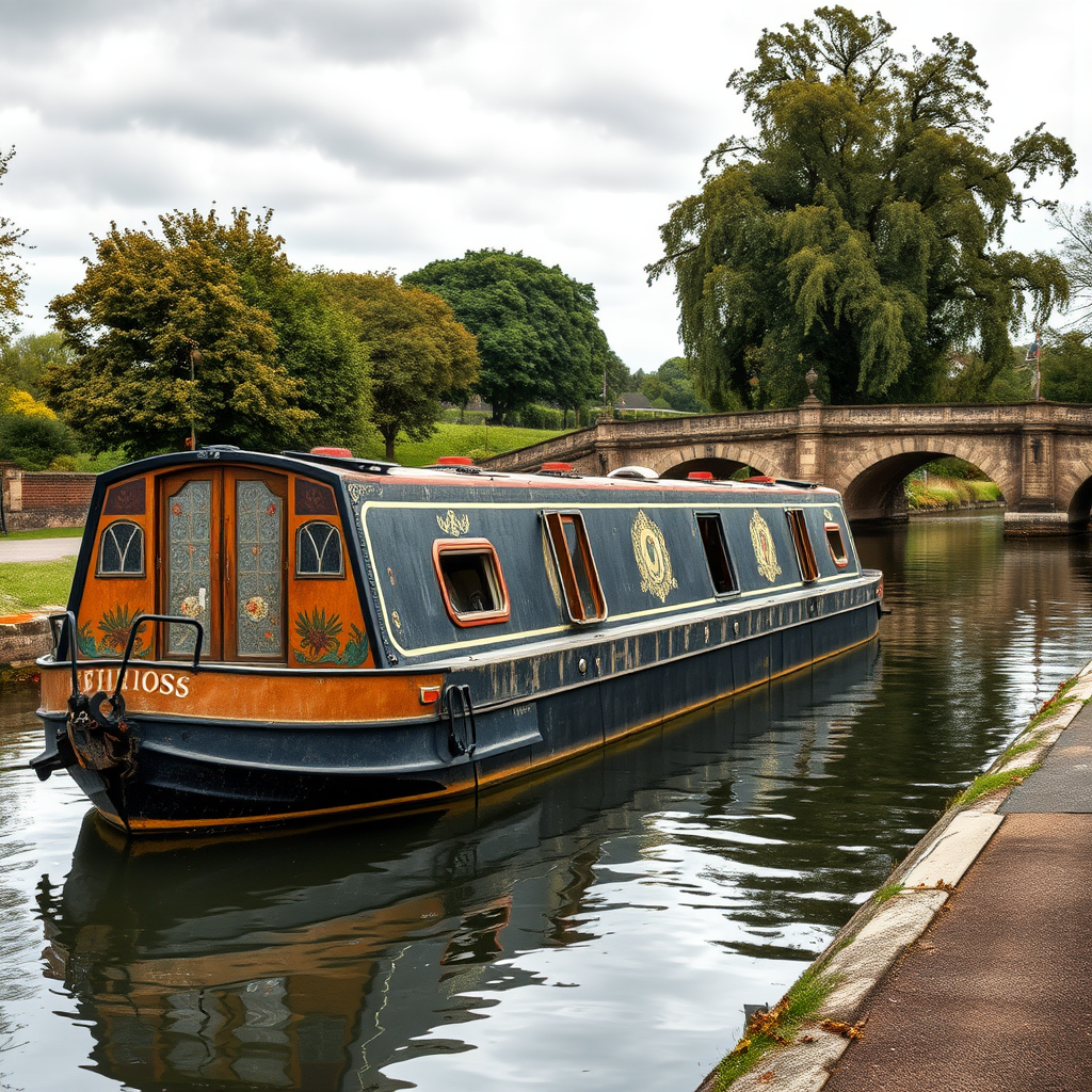 Historic canal boat saved from scrapping thanks to company donation